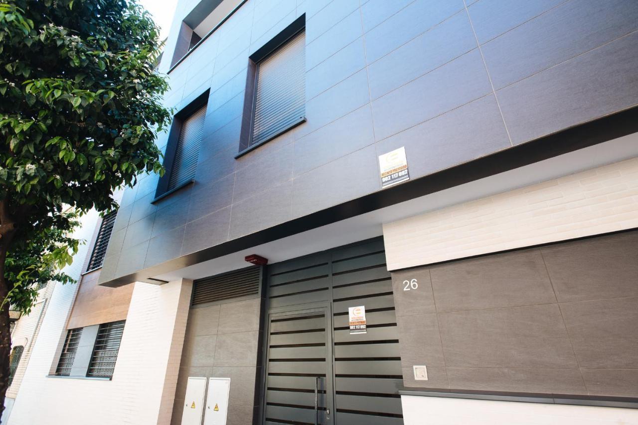 Ferienwohnung Apartamento Estelar Con Piscina Y Garaje Nervion Sevilla Exterior foto