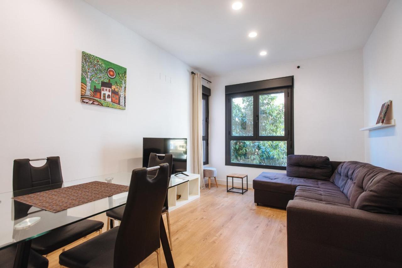 Ferienwohnung Apartamento Estelar Con Piscina Y Garaje Nervion Sevilla Exterior foto