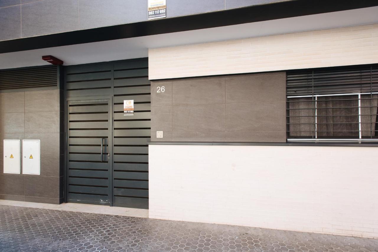 Ferienwohnung Apartamento Estelar Con Piscina Y Garaje Nervion Sevilla Exterior foto