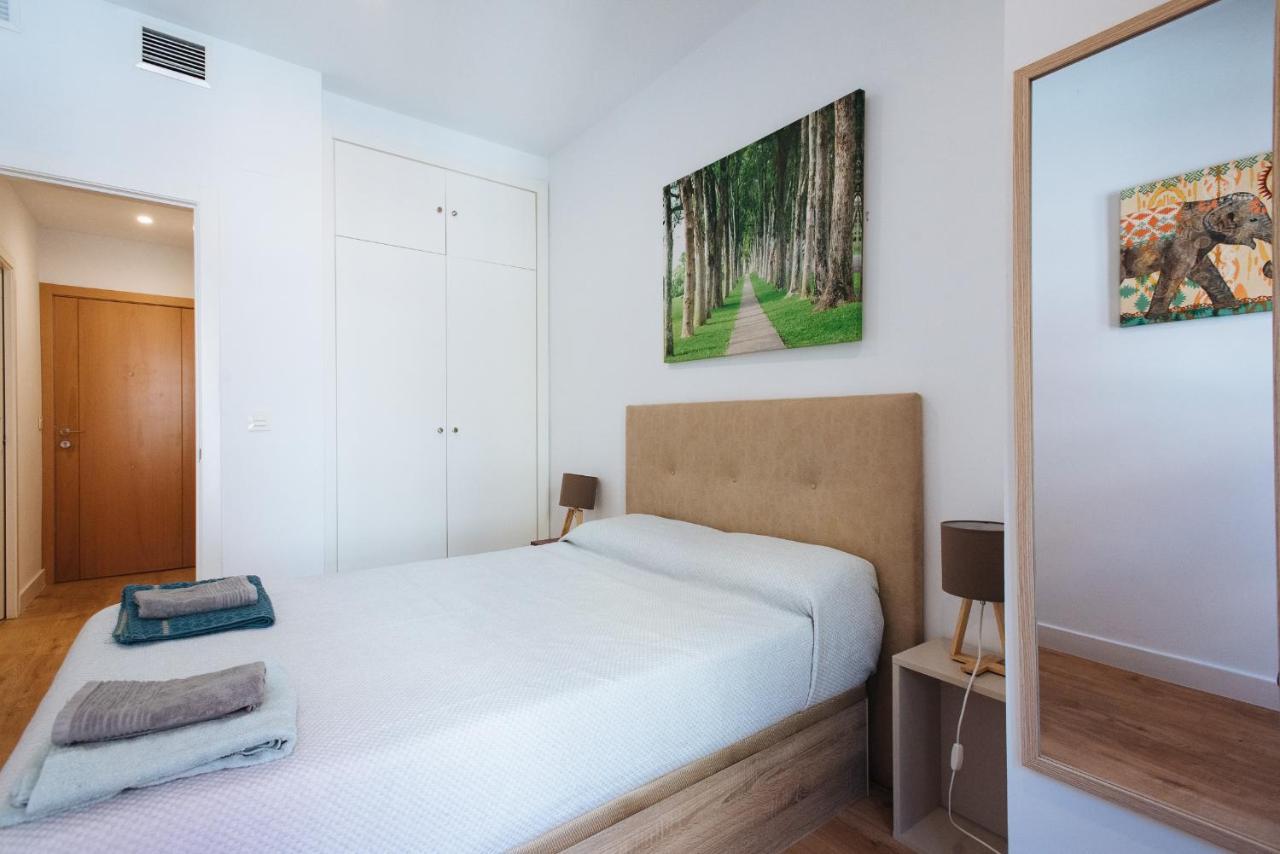 Ferienwohnung Apartamento Estelar Con Piscina Y Garaje Nervion Sevilla Exterior foto